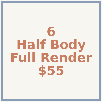Half Body Full Render Example